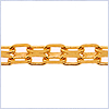 10K Yellow Gold Womens Mesh Chain Necklace 22 Inches - 24diamonds.com