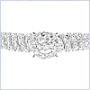 14K White Gold 0.68 ct Diamond Engagement Ring - 24diamonds.com