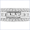 14K White Gold 1.36 ct Diamond Womens Wedding Band - 24diamonds.com