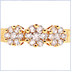 14K Yellow Gold 0.34 ct Diamond Womens Wedding Band - 24diamonds.com