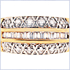 14K Yellow Gold 0.43 ct Diamond Womens Ring - 24diamonds.com
