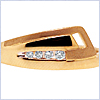 14K Yellow Gold 0.09 ct Diamond Womens Ring - 24diamonds.com