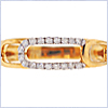 14K Yellow Gold 0.18 ct Diamond Womens Ring - 24diamonds.com