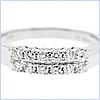 14K White Gold 0.40 ct Diamond Womens Ring - 24diamonds.com