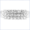 14K White Gold 0.60 ct Diamond Womens Ring - 24diamonds.com