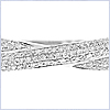 14K White Gold 0.30 ct Diamond Womens Ring - 24diamonds.com