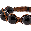 925 Sterling Silver Grooved Bead Unisex Bracelet - 24diamonds.com