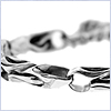 925 Oxidized Sterling Silver Unisex Vintage Bracelet - 24diamonds.com