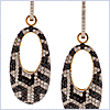 14K Yellow Gold 3.69 ct Diamond Womens Dangle Earrings - 24diamonds.com