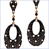 14K Yellow Gold 4.19 ct Diamond Womens Dangle Earrings - 24diamonds.com