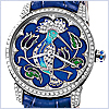 Ulysse Nardin Classico Hoopoe Bird Womens Watch 8150-112/HUP - 24diamonds.com