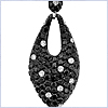 14K White Gold 2.70 ct Diamond Womens Pendant - 24diamonds.com