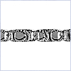 10K White Gold Womens Link Chain Necklace 16 Inches - 24diamonds.com