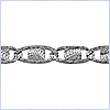 10K White Gold Womens Link Chain Necklace 16 Inches - 24diamonds.com