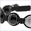 Stainless Steel 0.15 ct Diamond Bead Unisex Bracelet - 24diamonds.com