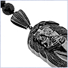 925 Sterling Silver 1.75 ct Diamond Mens Jesus Pendant Necklace - 24diamonds.com