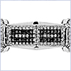 925 Sterling Silver 0.75 ct Diamond Mens Ring - 24diamonds.com