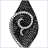 14K White Gold 2.21 ct Diamond Womens Leaf Pendant - 24diamonds.com