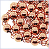 Stainless Steel Rose Gold Plated Mens Rosary Necklace 20 7/8 Inches - 24diamonds.com