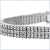 925 Sterling Silver 1.75 ct Diamond Unisex Bracelet - 24diamonds.com