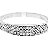 14K White Gold 0.21 ct Diamond Womens Band Ring - 24diamonds.com