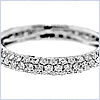 14K White Gold 1.21 ct Diamond Wedding Band Ring - 24diamonds.com