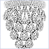 14K White Gold 1.44 ct Diamond Womens Drop Ring - 24diamonds.com