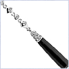14K White Gold 0.57 ct Diamond Ceramic Womens Pendant - 24diamonds.com