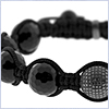 Stainless Steel 0.15 ct Diamond Bead Unisex Bracelet - 24diamonds.com