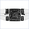 925 Sterling Silver 0.20 ct Diamonds Mens Band Ring - 24diamonds.com