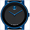 Movado Bold Aluminum Blue Unisex Watch 3600070 - 24diamonds.com