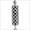 14K White Gold 1.84 ct Diamond Womens Dangling Pendant - 24diamonds.com