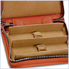 Underwood Leather Travel Zipped Case for 2 Watches UN/226 Underwood Leather Travel Zipped Case for 2 Watches UN/226 - 24diamonds.com