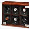 Underwood Briarwood Veneer Six-Watch Winder UN/823W - 24diamonds.com