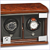 Underwood Briarwood Veneer Double Watch Winder UN/829W - 24diamonds.com
