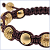 14K Yellow Gold 6.86 ct Yellow Diamond Bead Ball Bracelet - 24diamonds.com