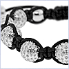 925 Sterling Silver 20.00 ct Diamond Bead Ball Bracelet - 24diamonds.com
