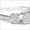 14K White Gold 0.65 ct Diamond Engagement Ring - 24diamonds.com