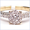 14K Yellow Gold 0.92 ct Diamond Engagement Ring - 24diamonds.com