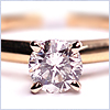 14K Yellow Gold 0.50 ct Diamond Solitaire Engagement Ring - 24diamonds.com