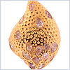 14K Yellow Gold 3.29 ct Diamond Womens Custom Leaf Ring - 24diamonds.com