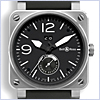 Bell & Ross BR 03-90 Grande Date Reserve De Marche Mens Watch BR0390-BL-ST - 24diamonds.com