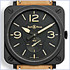 Bell & Ross BR-S Heritage Mens Watch BRS-HERITAGE/SCA - 24diamonds.com