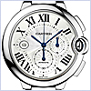 Cartier Ballon Bleu Automatic Chrono Mens Watch W6920002 - 24diamonds.com