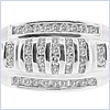 10K White Gold 1.00 ct Diamond Mens Signet Ring - 24diamonds.com