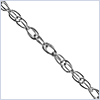 14K White Gold Womens Link Chain 18 Inches - 24diamonds.com