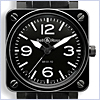 Bell & Ross Aviation BR 01-92 Ceramic Mens Watch BR0192-BL-CER/SCR - 24diamonds.com