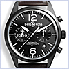 Bell & Ross Vintage BR 126 Original Mens Watch BR126-BL-CA/SCA - 24diamonds.com