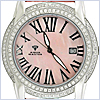 Aqua Master 1.85 ct Diamond Cabochon Womens Pink Watch - 24diamonds.com
