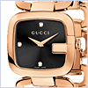 Gucci G-Gucci Medium PVD Quartz Womens Watch YA125409 - 24diamonds.com